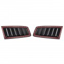 Car RS Style Bonnet Vents Universal Glossy BlackFor Ford Focus MK2