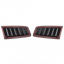 Car RS Style Bonnet Vents Universal Glossy BlackFor Ford Focus MK2