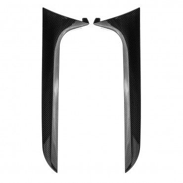 Carbon Black Car Rear Window Side Spoiler Wing Canard Canards Splitter For Audi