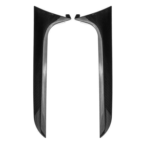 Carbon Black Car Rear Window Side Spoiler Wing Canard Canards Splitter For Audi