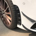 Front Bumper Side Air Vent Splitter Spoiler Canard For Mercedes A Class W177 A180 A200 A220 A250 2019-Up