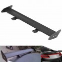 Universal Car Rear Trunk Spoiler Wing Lightweight Aluminum Adjustable GT Style Rear Trunk Black Racing Car