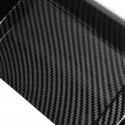 Universal Carbon Fiber ABS 6 Fin Car Rear Bumper Lip Diffuser Splitter Protector Added-on Kit