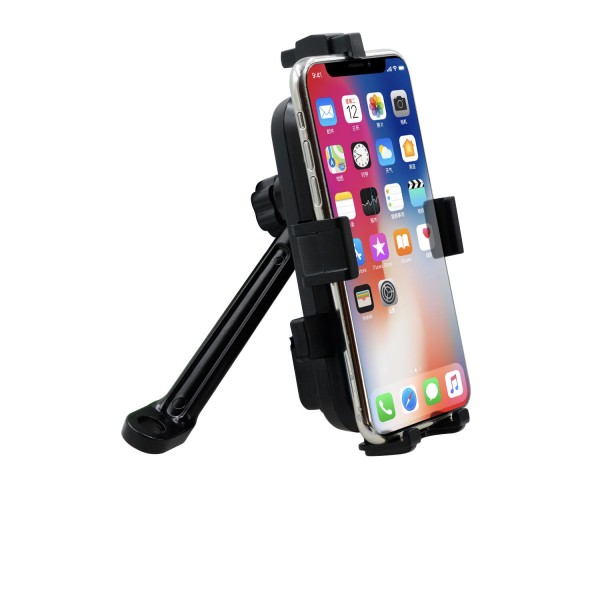 CS-344B2 Phone Holder 360° Rotation Stand For Motocycle Bike Rearview Holder For 4inch-6.5inch Smart Phone
