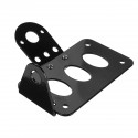 Universal Motorcycle 7/8inch 22mm License Plate Holder Metal License Bracket