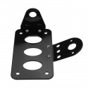 Universal Motorcycle 7/8inch 22mm License Plate Holder Metal License Bracket