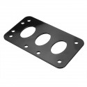 Universal Motorcycle 7/8inch 22mm License Plate Holder Metal License Bracket