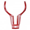 1PC Frosted Red Steering Wheel Trim Cover For BMW F20 F22 F21 F30 F32 F33 F36 F06 F12 F13 X5 F15 X6 F16 M-Sport