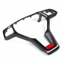 Carbon Fiber Steering Wheel Trim Cover For Mercedes W204 W212 W117 C172 C218 AMG 09946400139107