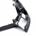 Carbon Fiber Steering Wheel Trim Cover For Mercedes W204 W212 W117 C172 C218 AMG 09946400139107