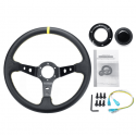 350mm Deep Dish 6 Bolt Wheels Car Racing Drifting Steering Wheel