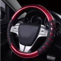 38cm Leatherette Anti Slip Resistance Universal Steering Wheel Covers Car Auto Accessories Decoration