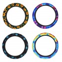 38cm Universal Car Steering Wheel Cover Protector Suede Anti-Slip Multi-color