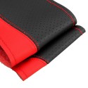 38cm Universal DIY Microfiber Leather Car Steering Wheel Covers Non Slip With Needles and Thread