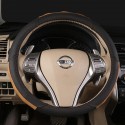 Black Brown 38cm Universal Flat Breathable Car Steel Ring Wheel Cover