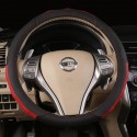 Black Brown 38cm Universal Flat Breathable Car Steel Ring Wheel Cover