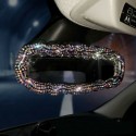 Universal Steering Wheel Cover Luxury Bling Bling Rhinestone Diamond Car Accessories Decor