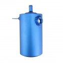 0.5L Oil Catch Tank Can Reservoir Breather Blue Filter Alloy For Car Racing Engine