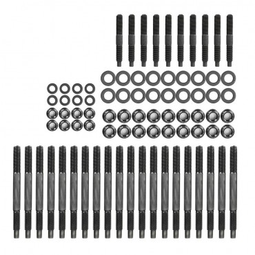 12-point Cylinder Head Stud Screw Kit 4.8L 5.3L 5.7L 6.0L Engine For Chevy LS1 LS6 L98