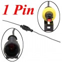 1/2/3/4/5/6 Pin Car Motorcycles Waterproof Electrical Connector Plug w/10cm Wire