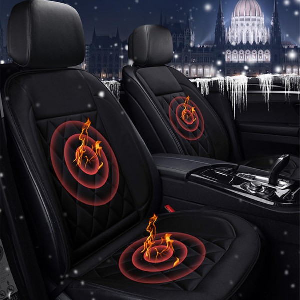 12V 24V Car Auto Heated Seat Cushion Cover Pad Warmer Winter Autumn Seat Cushion