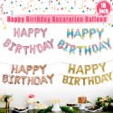 13Pcs 16 inch Happy Birthday Decoration Balloon Celebration Supplies For Birthday Party