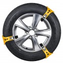 1pcs Car Snow Chain Beef Tendon Vehicles Wheel Tyre Anti-skid TPU Chains