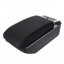 2-layers Car Armrest Box Center Console Storage With Ashtray USB For Mini Copper Coupe