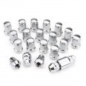 21pcs Alloy Wheel Locking Nut Bolts Hex Taper For Ford Focus C-Max Fiesta