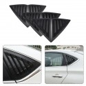 2Pcs Car Carbon Fiber Style Window Louvers Sunshade For Nissan Sentra Sedan 2013-2019