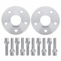 2pcs Hubcentric Wheel Spacer Shims 20mm 65.1CB & Bolts For Vauxhall Astra