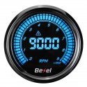 52mm Tachometer Gauge for Ten Color LED Meter 12V Car Gauge 0-9000RPM