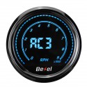 52mm Tachometer Gauge for Ten Color LED Meter 12V Car Gauge 0-9000RPM