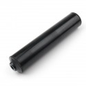 5/8-24 Black Car Fuel Filter Aluminum Solvent Trap Single Core For NAPA 4003 WIX 24003 L 9.0inch