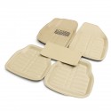 5Pcs Waterproof Car Floor Mat Front & Rear Carpet Universal Auto Mat All Weather