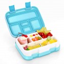 800ml BPA Lunch Box Refrigerator Fresh Box Grain Storage Sealed Box with 5 Seperate Seal compartment