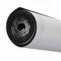 8.5mm 1000x500cm Self Adhesive Rubber Pipe Insulation Cotton Car Sound Heat Insulation Cotton