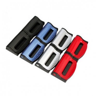 A pair of Car Safety Belt Fitted Clip Seat Belt Elastic Adjust Device