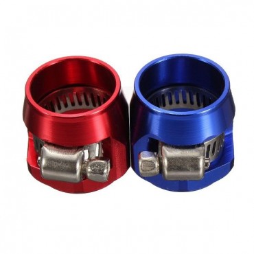 AN12 24mm Car Hose End Finish Fuel Oil Water Pipe Clamp Clip