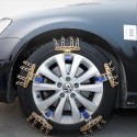 Anti-skid Chain Wear-resistant Steel Car Snow Chains For Ice Snow Mud Road Safe