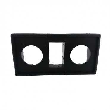 Assemble Mounting Frame Two Round Hole Side Frame One Square Hole Middle Frame