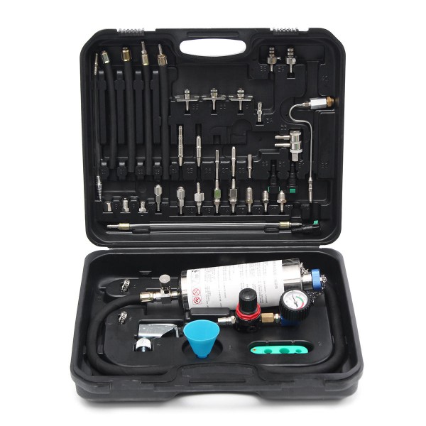 Auto Non-Dismantle Fuel System Cleaner Injector Tools Kit & Test For Petrol EFI Throttle