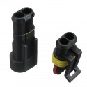 Car Part 2 Pin Way Sealed Waterproof Electrical Wire Connector Plug