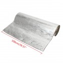 Car Sound Insulation Cotton Deadener Noise Control Insulation Shield 10mm Foam Rubber