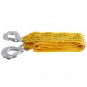 Car Tow Cable Emergency Trailer Rope 4M 3Tons With 2 Anti-Slip Hooks