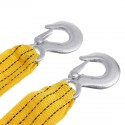 Car Tow Cable Emergency Trailer Rope 4M 3Tons With 2 Anti-Slip Hooks