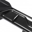 Carbon Black Rear Bumper Diffuser Spoiler Lip Protector For BMW G20 3 Series M-Sport 19-20