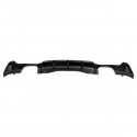 Carbon Fiber Style Rear Bumper Diffuser For BMW F32 F33 435i M Tech Quad Out