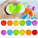 Colour Shape Matching Toys Eggs Set Preschool Childrens Toddler Baby Puzzle Game