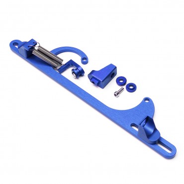 RED Sliver Blue Car Billet Aluminum Throttle Cable Bracket for Series